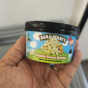Ben & jerry 100ml Vainilla Pecan Blondie